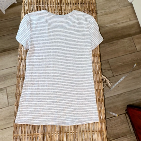 WOMENS FADED GLORY STRIPED FITTED TSHIRT - Picture 8 of 8